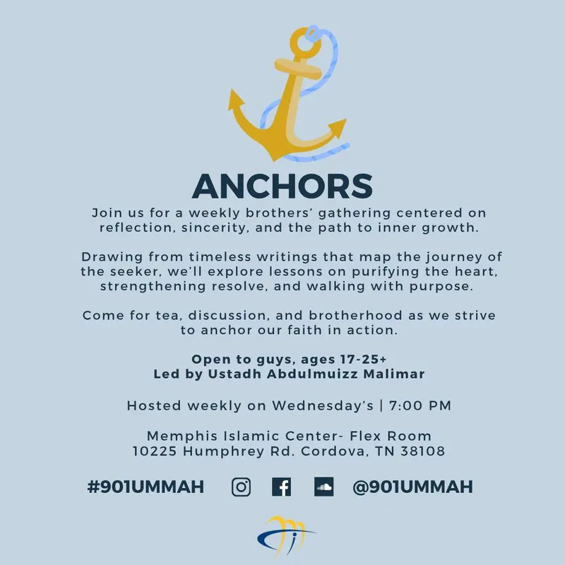 Anchors: Weekly Brothers' Gathering