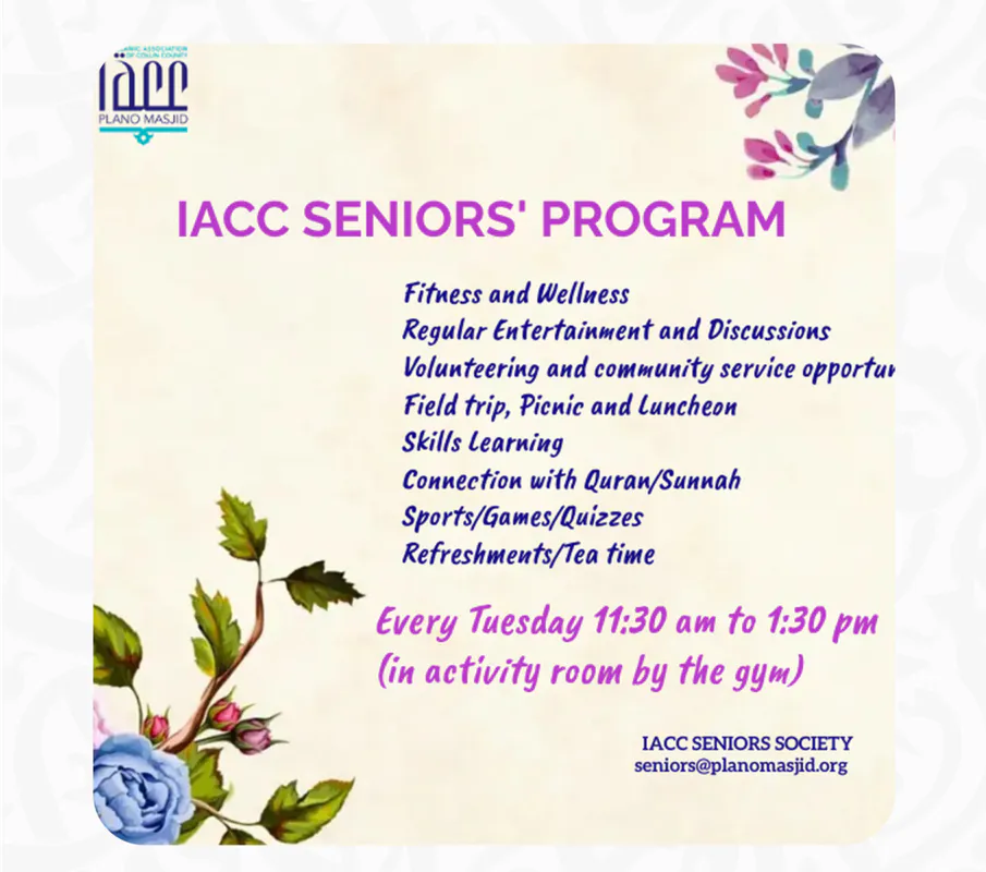 IACC Seniors' Program