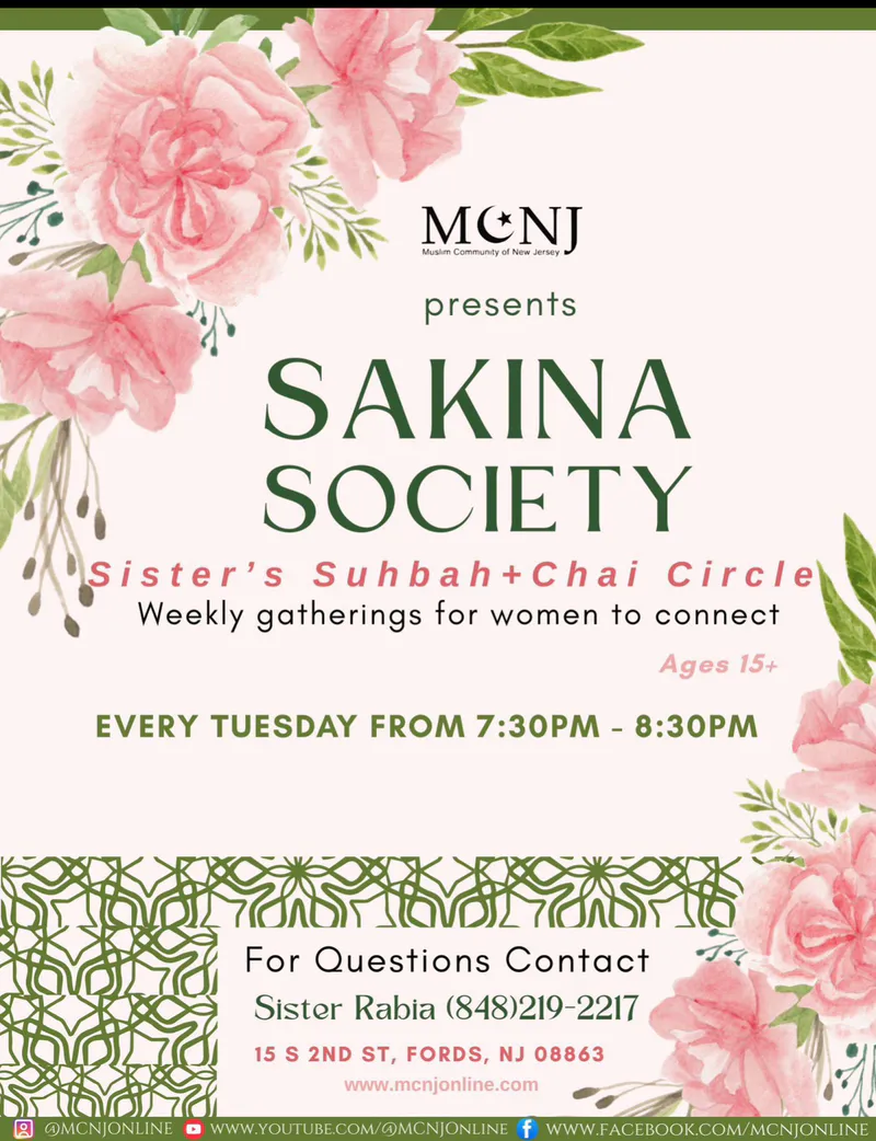 Sakina Society: Sister's Suhbah and Chai Circle