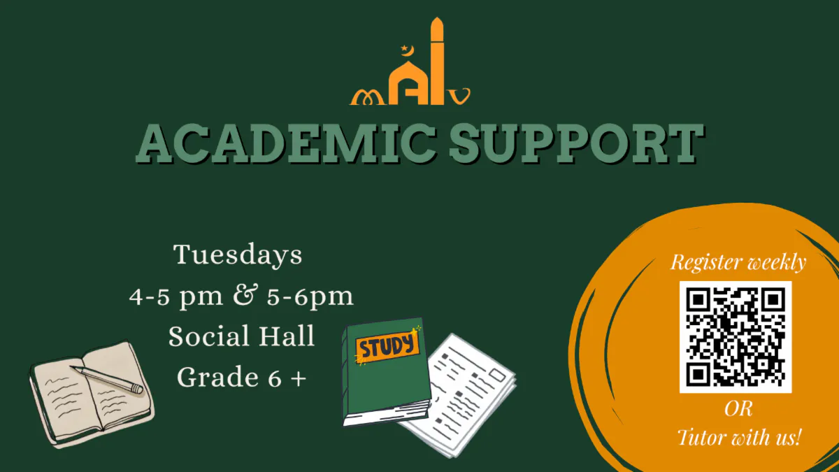 Academic Support for Grade 6+ (Weekly Tutoring)