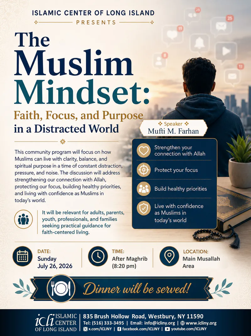The Muslim Mindset: Faith, Focus, and Purpose in a Distracted World