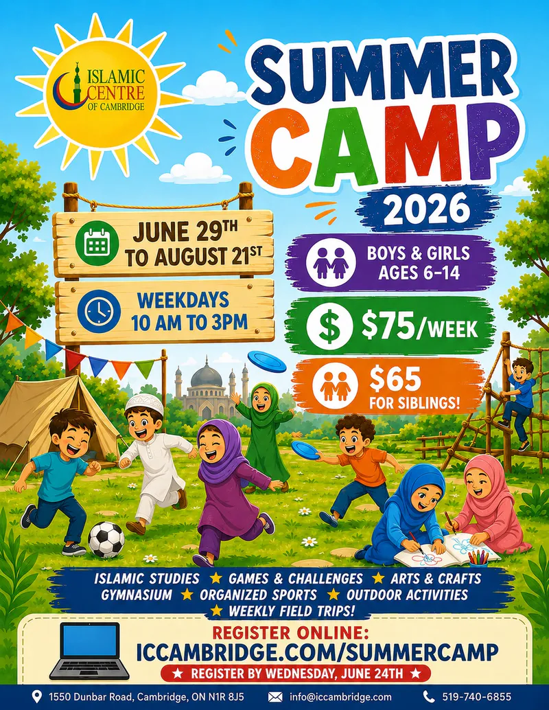 Islamic Centre of Cambridge Summer Camp
