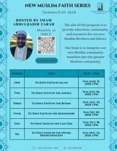 New Muslim Faith Series