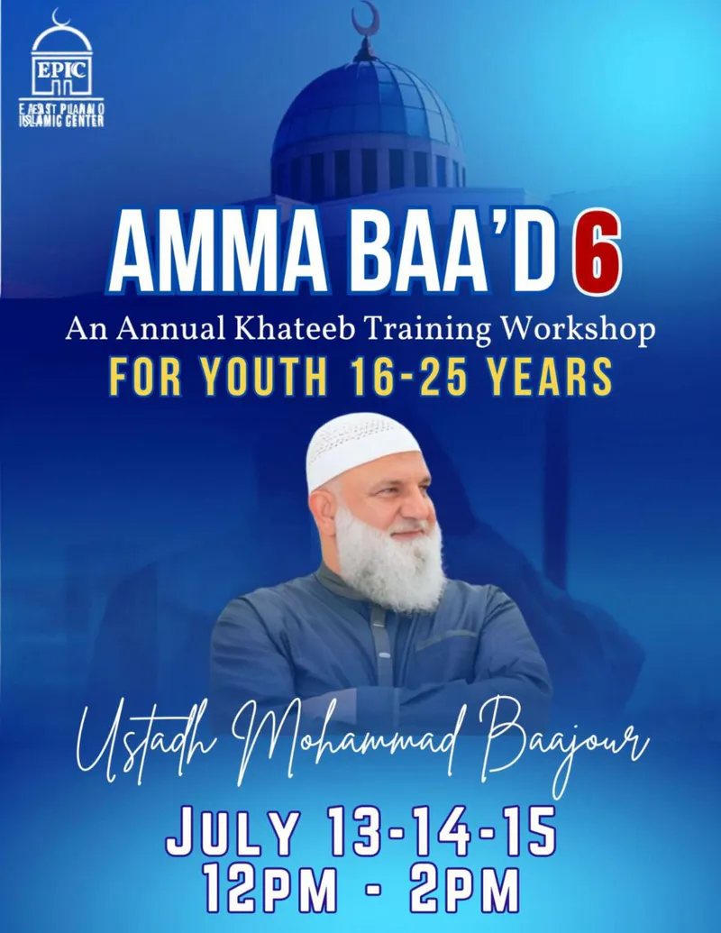 Annual Khateeb Training Workshop