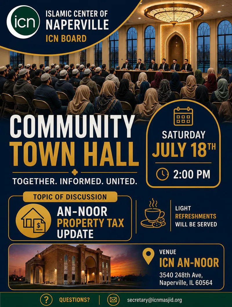 ICN Board Community Town Hall: An-Noor Property Tax Update