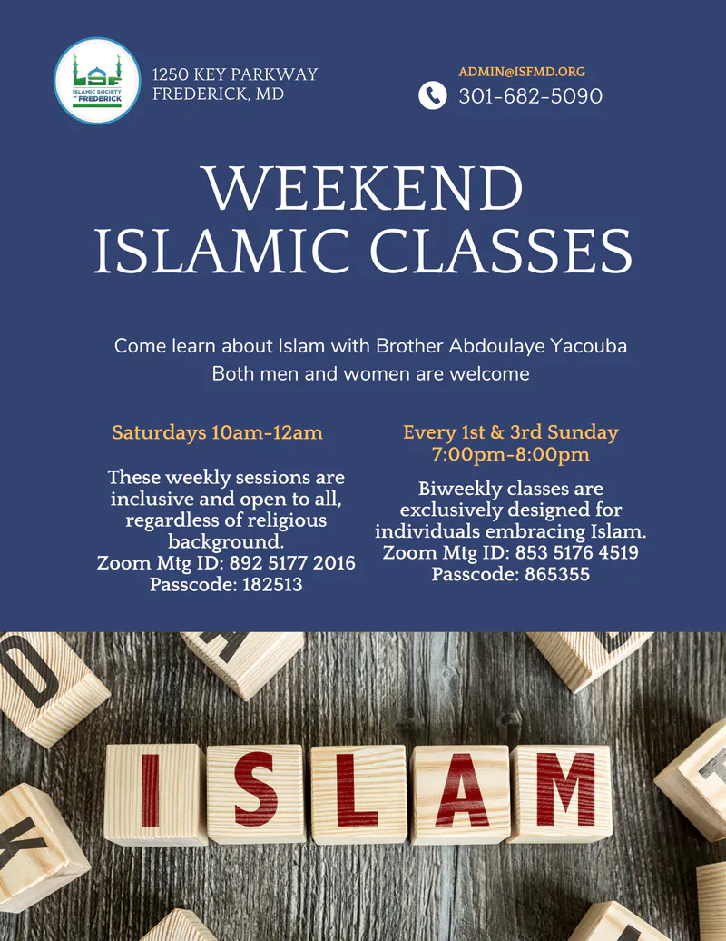 Weekend Islamic Classes
