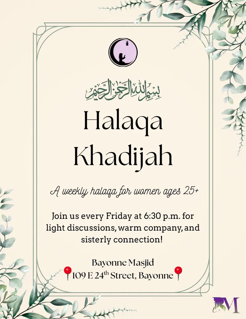 Halqa with Khadijah for Women