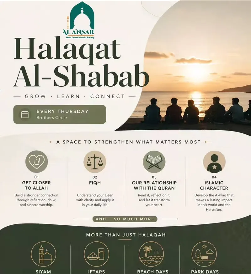 Al Ansar Halaqat – Brothers Circle