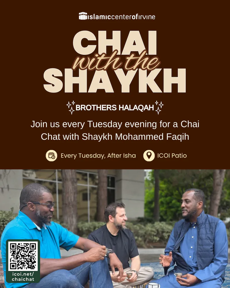 Chai Chat with Shaykh Mohammed Faqih