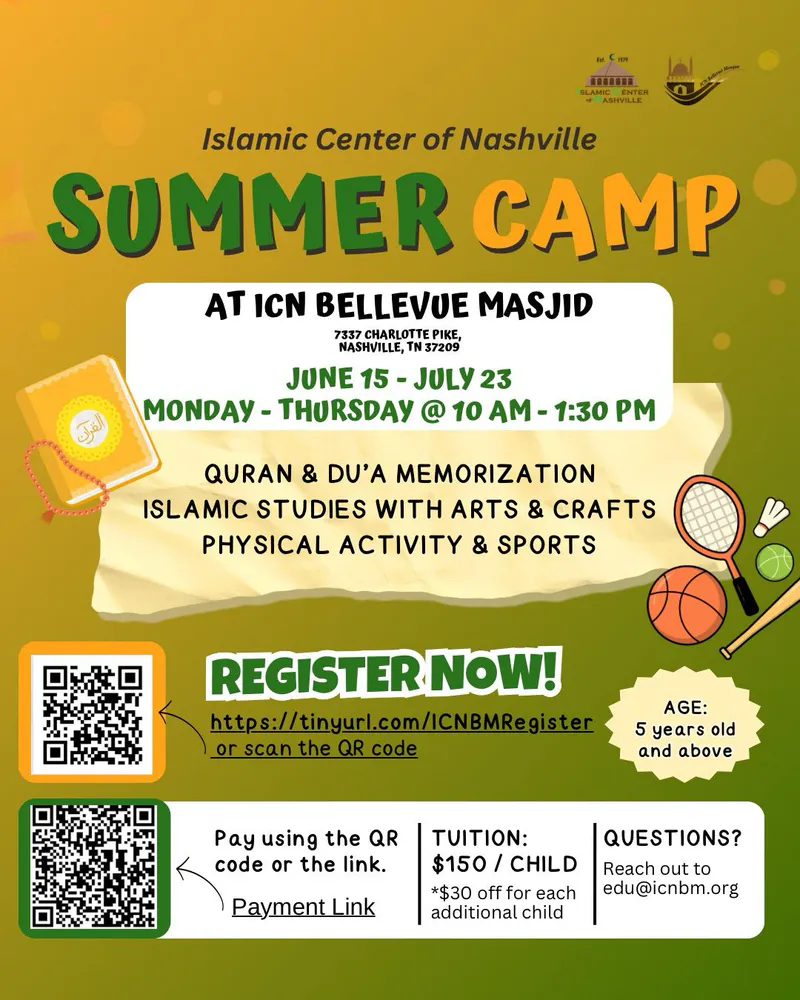 Summer Camp at ICN Bellevue Masjid