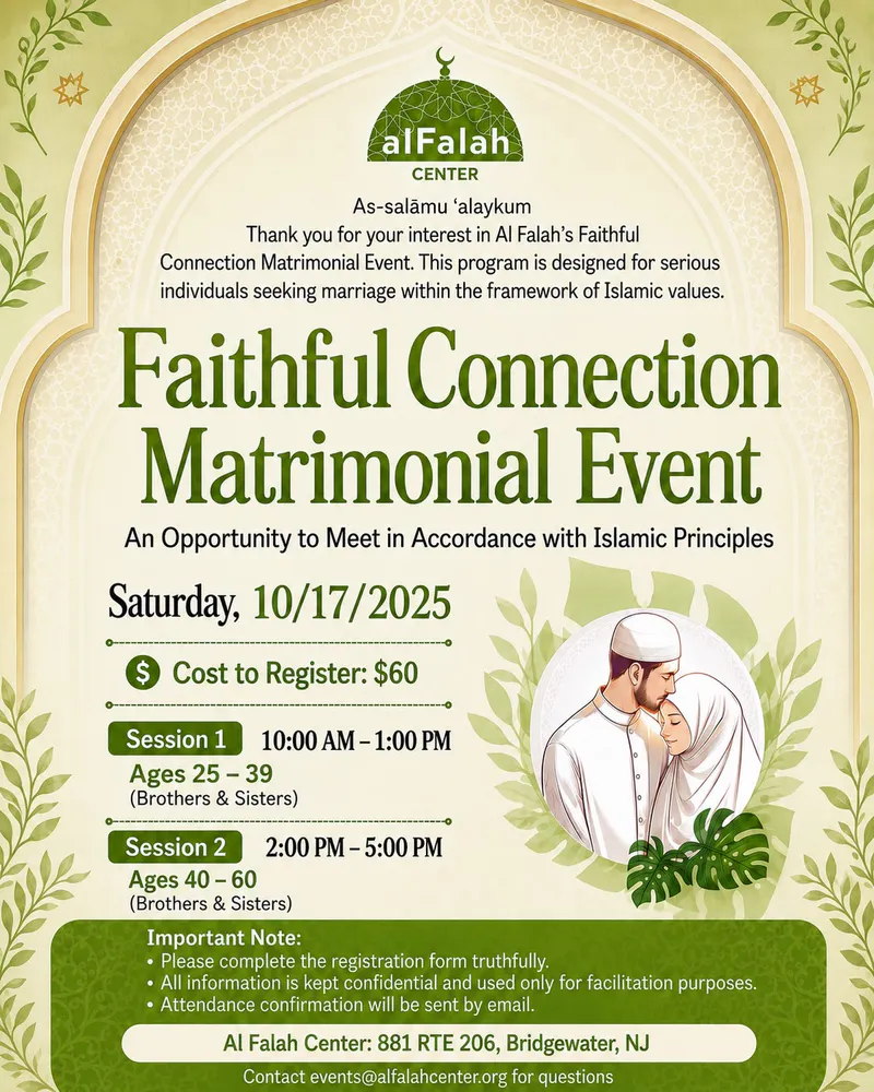 Faithful Connection Matrimonial Event