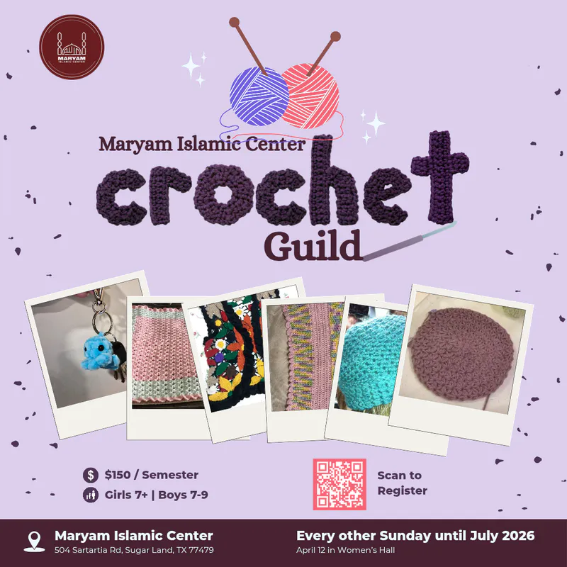 Maryam Islamic Center Crochet Guild