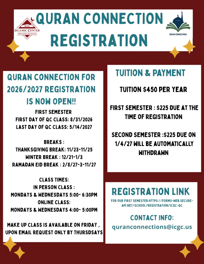 Quran Connection QC Class Registration