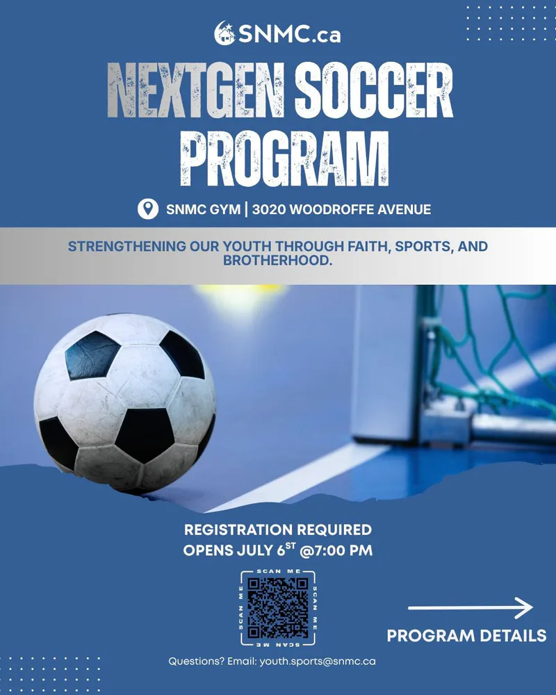 SNMC Youth Sports Program Registration Opens