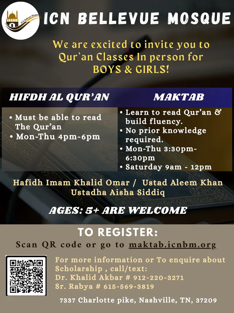 Qur'an Classes for Boys and Girls