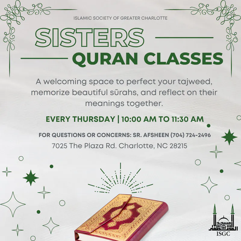 Quran Classes for Sisters