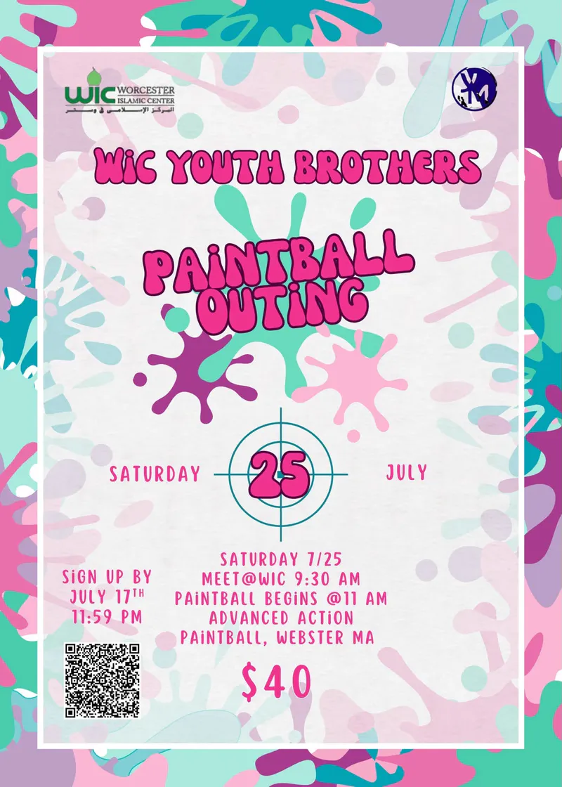 Youth Brothers Paintball Outing