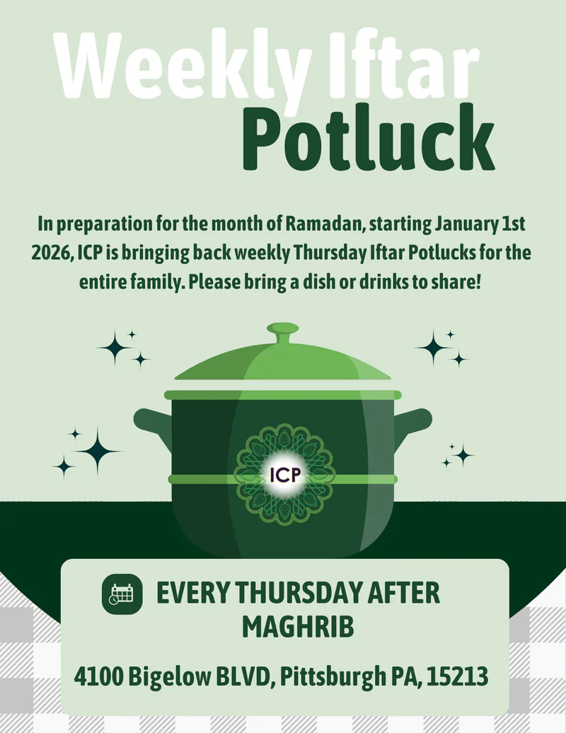 Weekly Thursday Iftar Potlucks