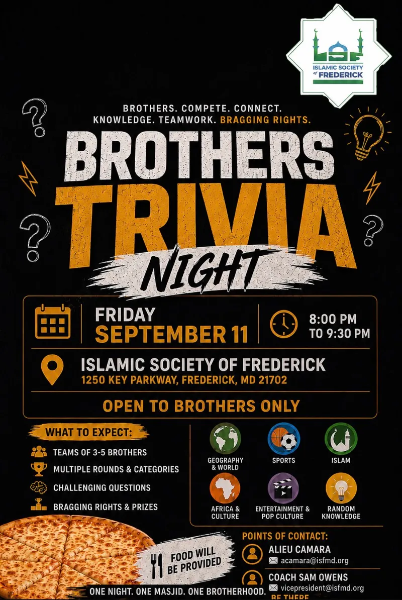Brothers Only Trivia Night