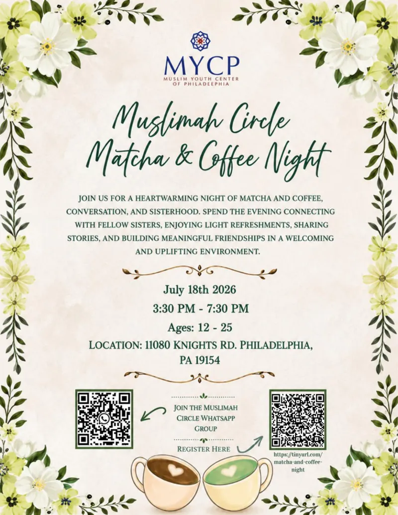 Muslimah Circle: Matcha & Coffee Night