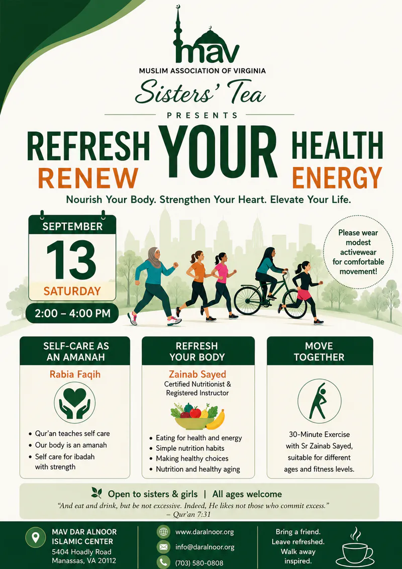 Sisters’ Tea: Refresh Your Health, Renew Energy