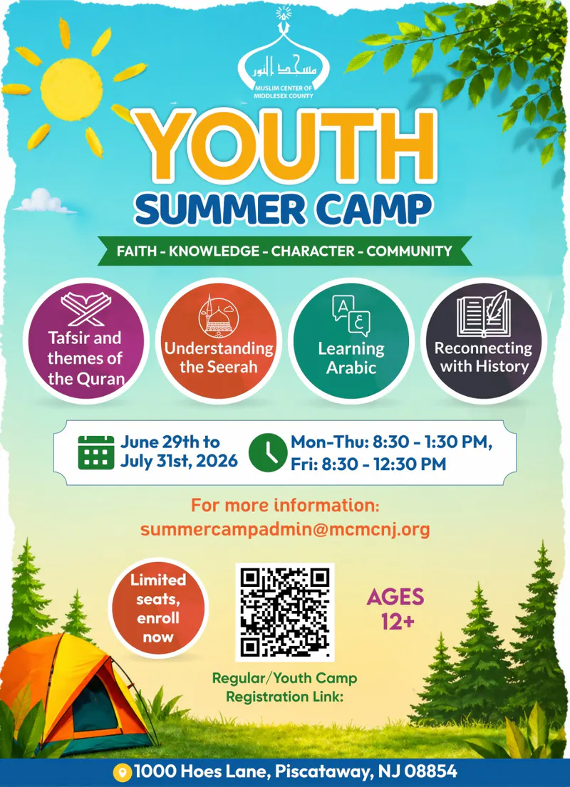 Youth Summer Camp at the Muslim Center of Middlesex County