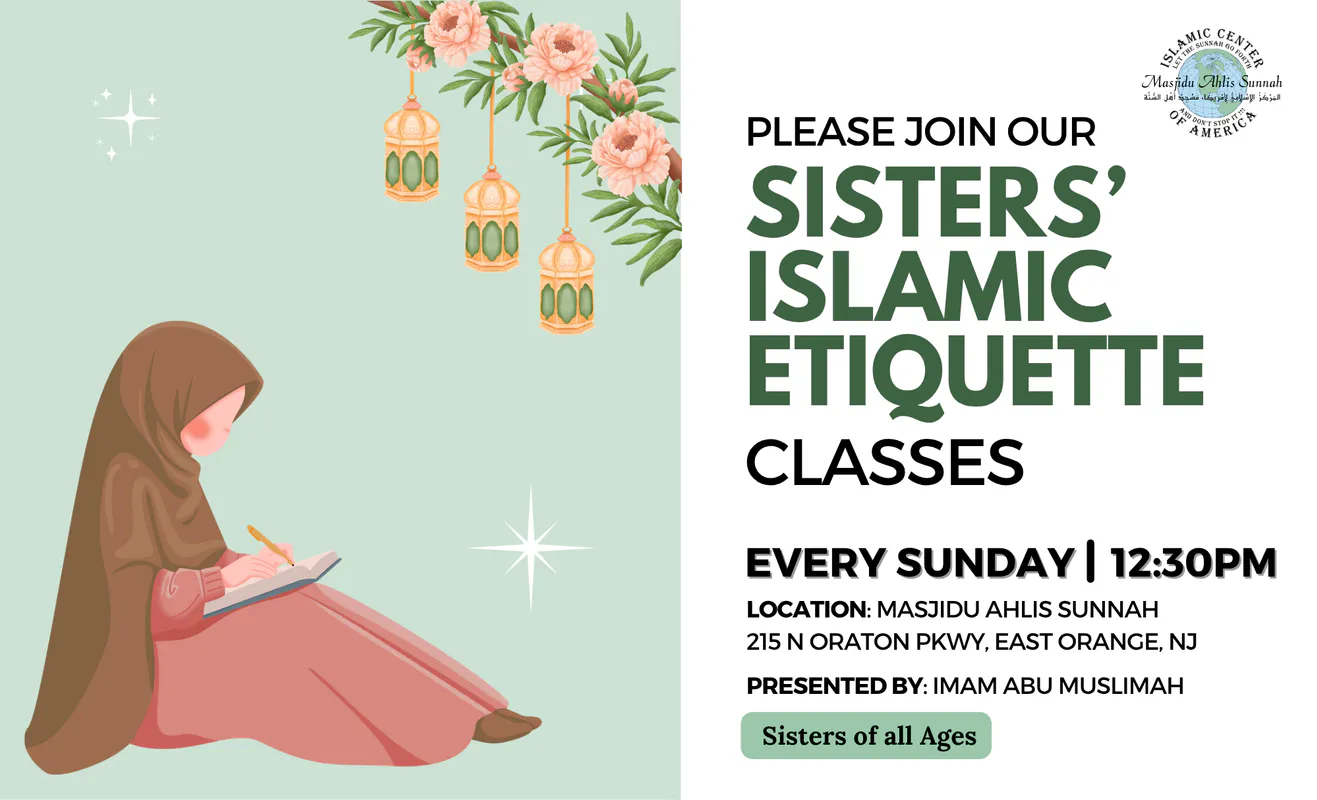 Sisters' Islamic Etiquette Classes