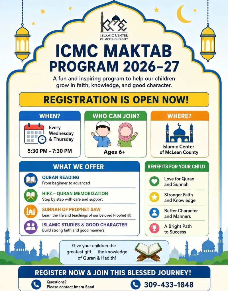 ICMC Maktab Program 2026-27