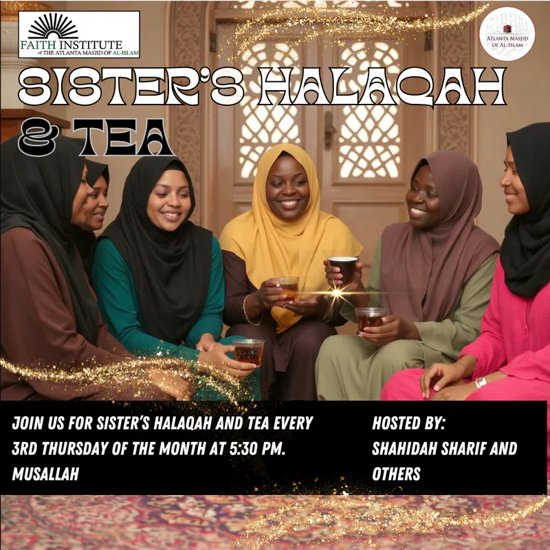 Sister's Halaqah and Tea