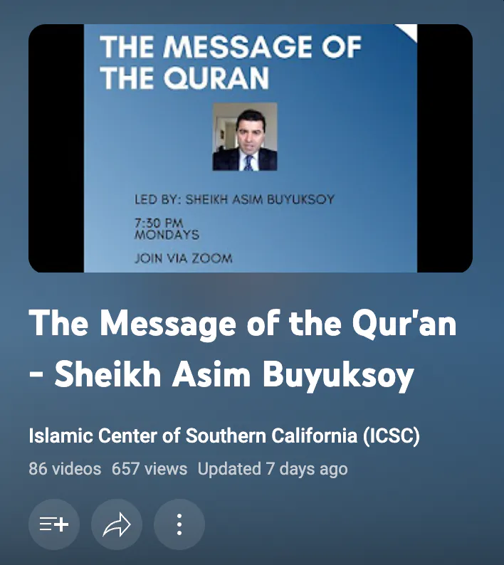 The Message of the Qur'an