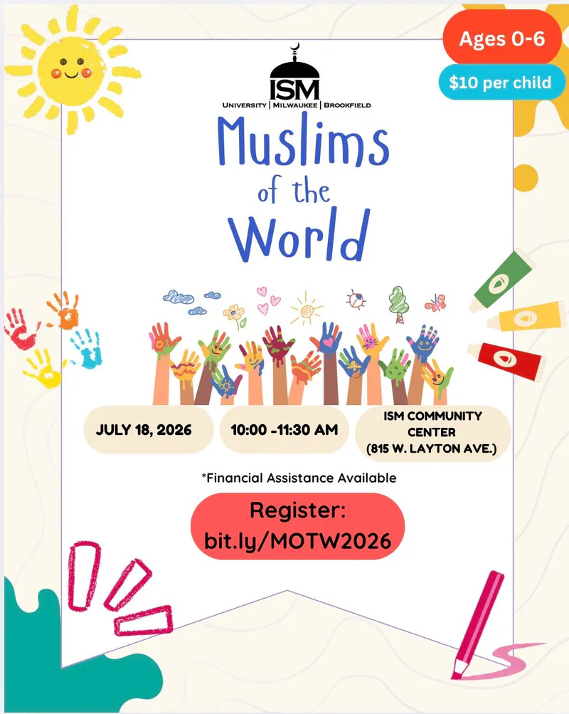 Muslims of the World event for ages 0–6