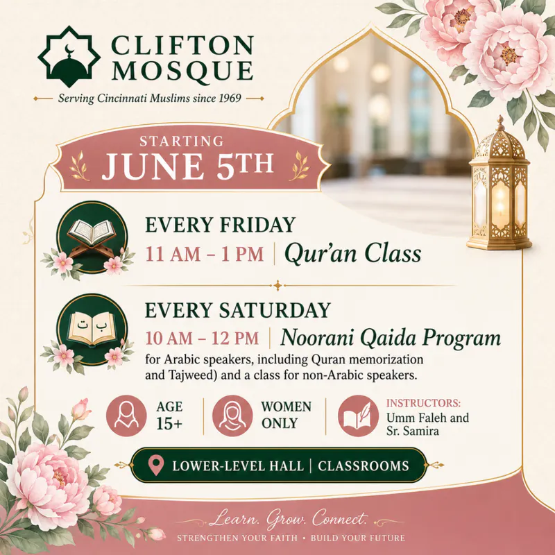 Clifton Mosque Quran & Noorani Qaida Classes