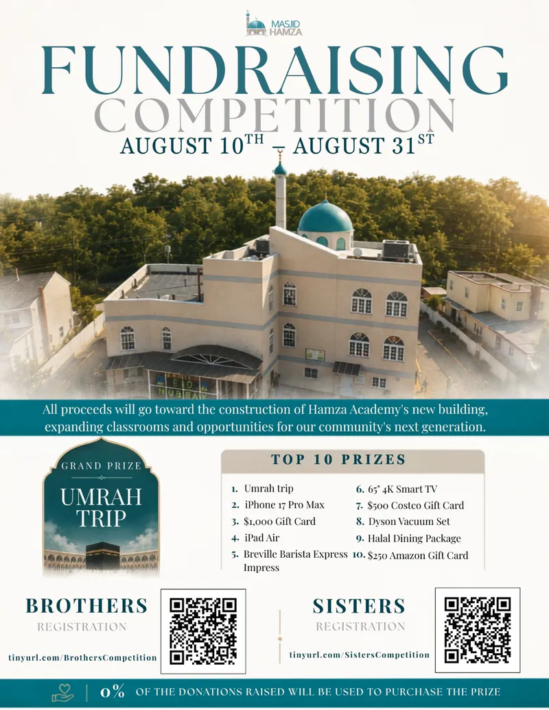 Masjid Hamza Fundraising Competition
