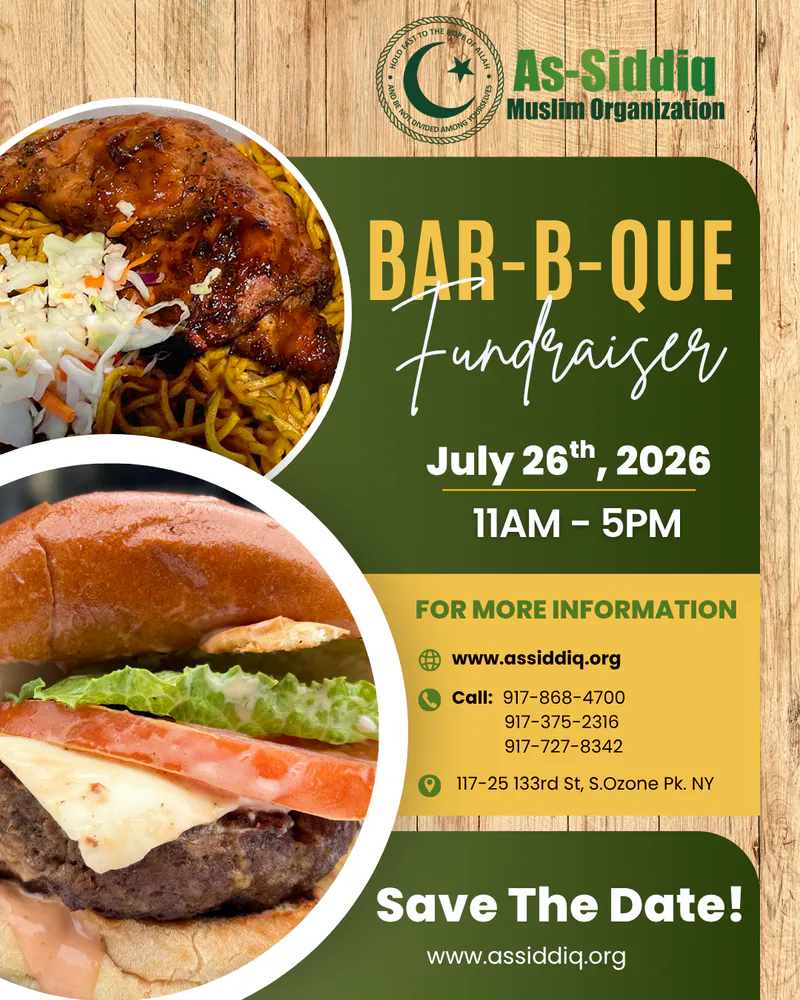 As-Siddia Bar-B-Que Fundraiser