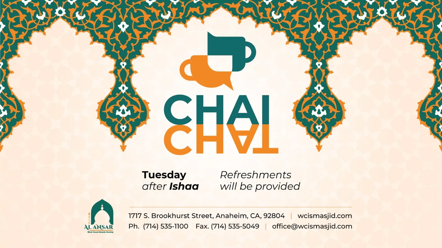 Tuesday Isha Gathering at Al Ansar