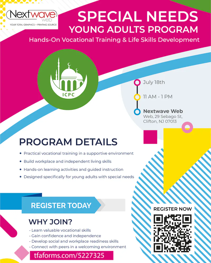 Special Needs Young Adults Program — Hands-On Vocational Training & Life Skills Development