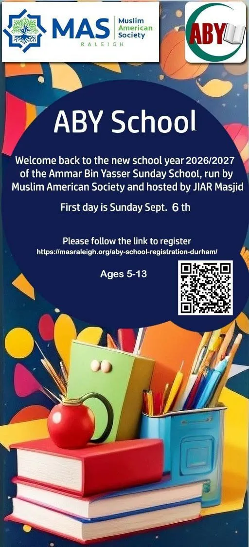 ABY Sunday School Start 2026/2027