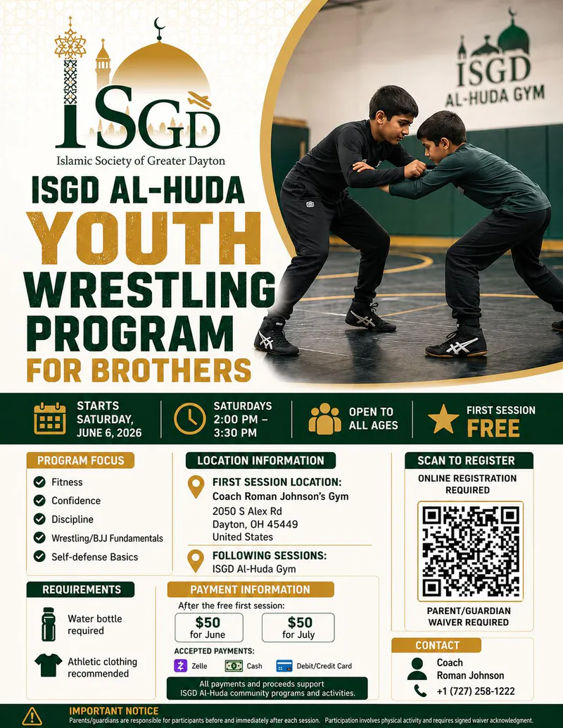 Youth Wrestling Program for Brothers (ISGD Al-Huda)