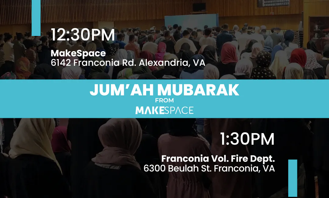 Friday Prayer at MakeSpace and Franconia Fire Department