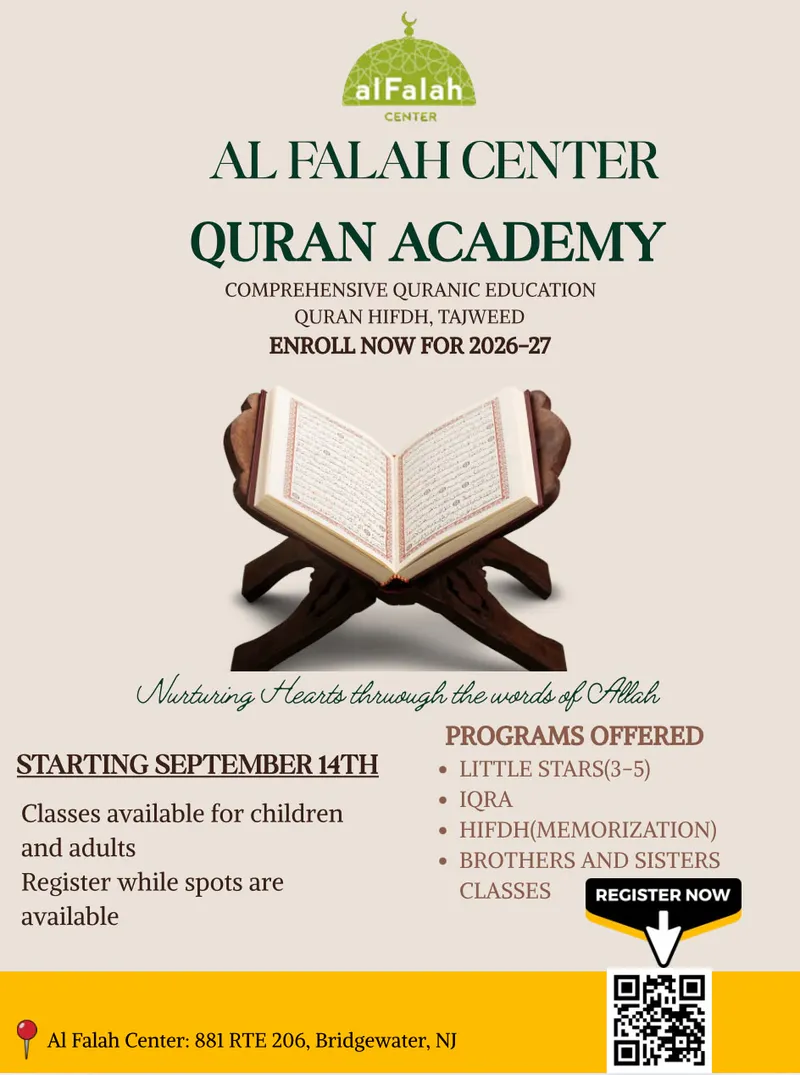 Al Falah Quran Academy Enrollment 2026–27