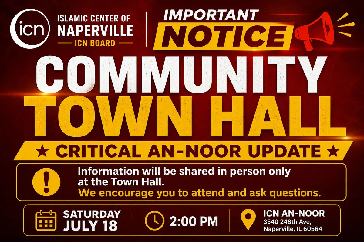 ICN Community Town Hall — Critical An-Noor Update