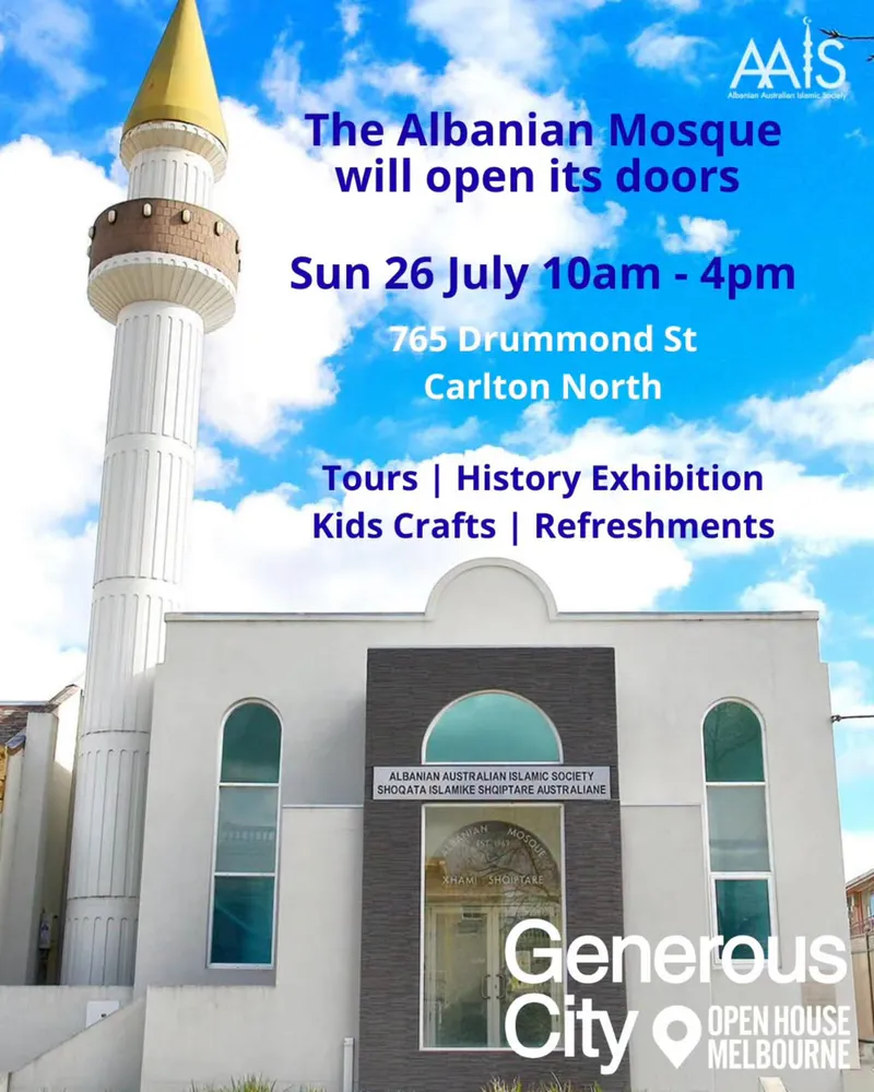 Open House Melbourne: AAIS Albanian Mosque