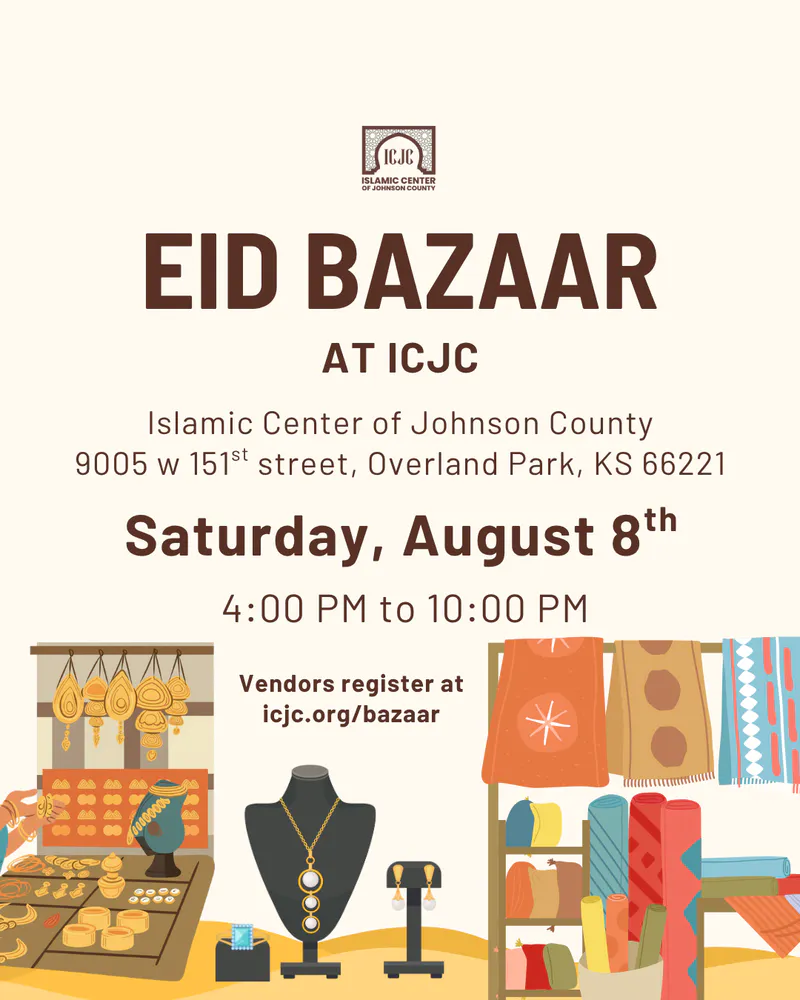 Eid Bazaar at ICJC