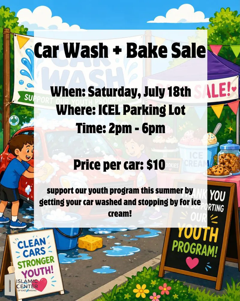Car Wash + Bake Sale