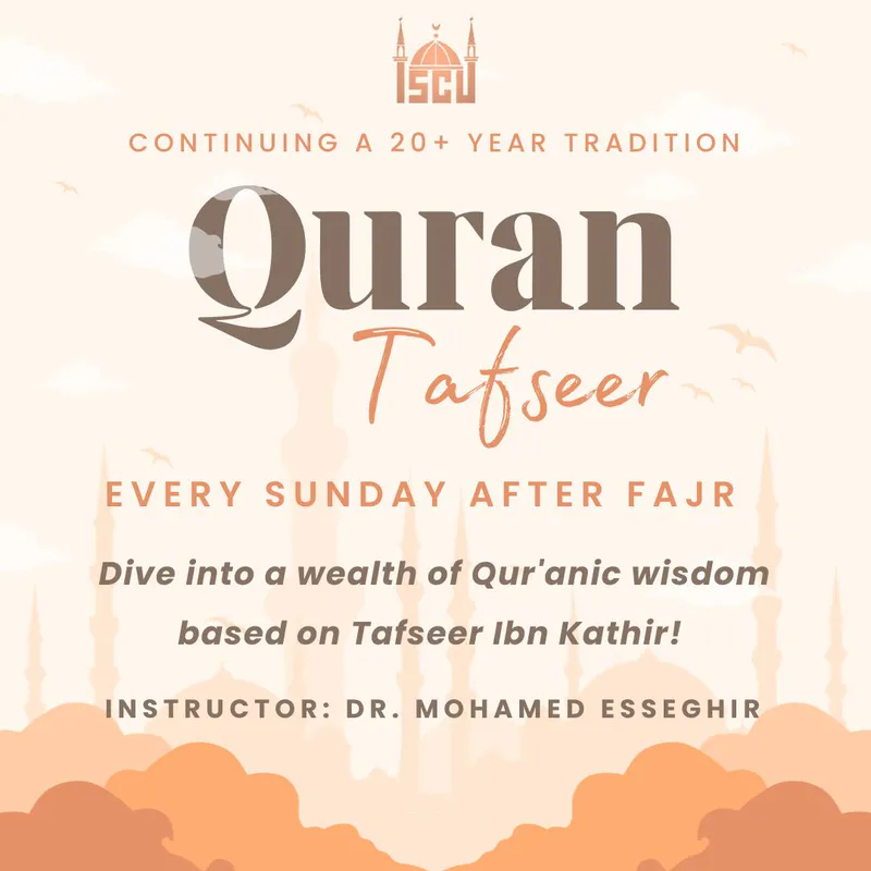 Quran Tafseer Sundays After Fajr