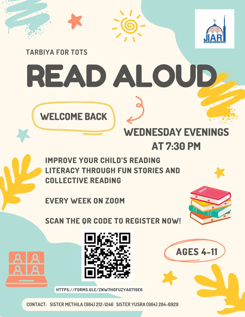 Tarbiya for Tots: Read Aloud