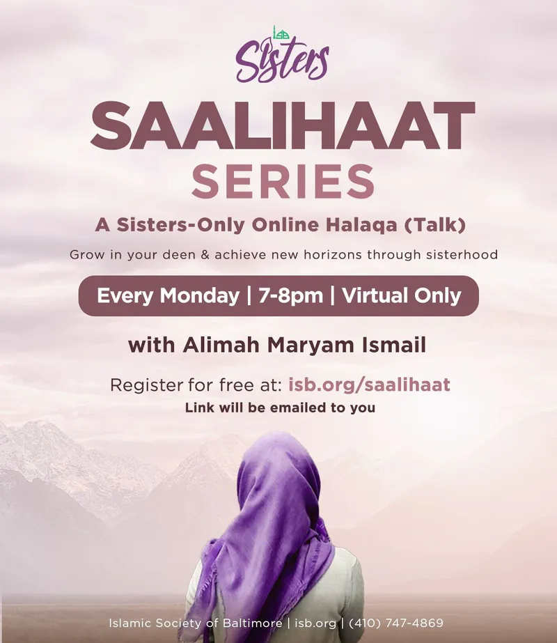 Salihaat Series: Sisters-Only Online Halaqa