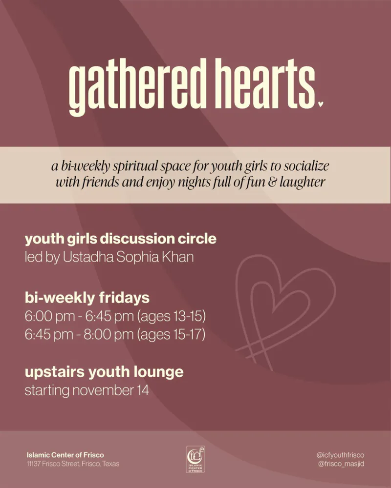 Biweekly Youth Girls Discussion Circle
