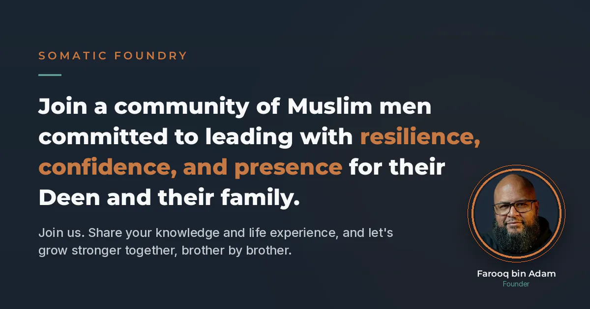 Somatic Foundry: Brotherhood Resilience Group