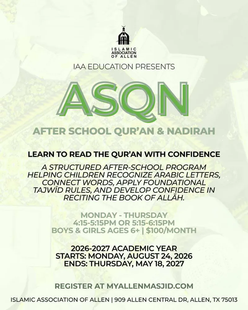 ASQN — After School Qur'an & Nadirah